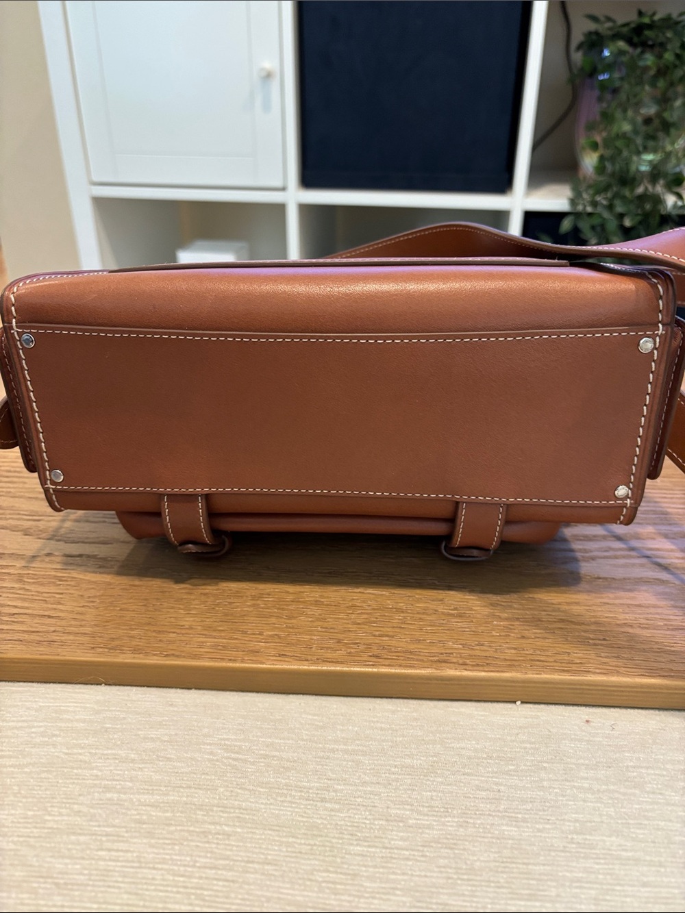 Gently used Coach Western Tabby brown leather shoulder/crossbody bag - Picture 3 of 6